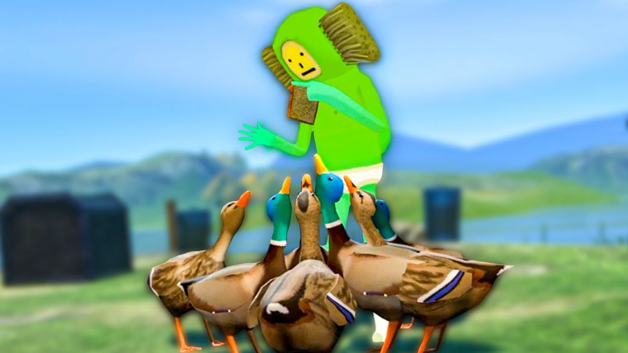 literally feeding ducks (big mistake)