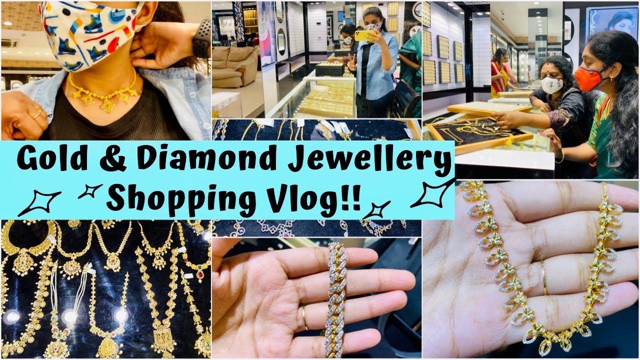 Gold and Diamond Jewellery Shopping!?|Buying Few Necklaces And Diamond Bracelet!?|Sudden Shopping||
