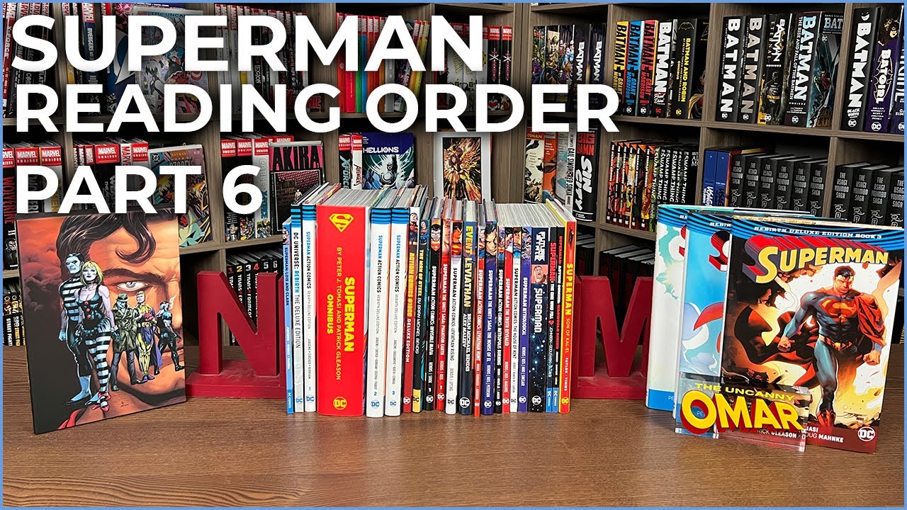 Superman Reading Order Part 6 |2016 - Present| Superman by Peter J. Tomasi & Patrick Gleason Omnibus