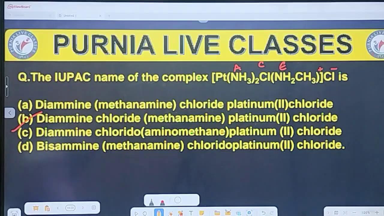 NEET I CHEMISTRY I COORDINATION COMPOUND I PYQS I LEC 3