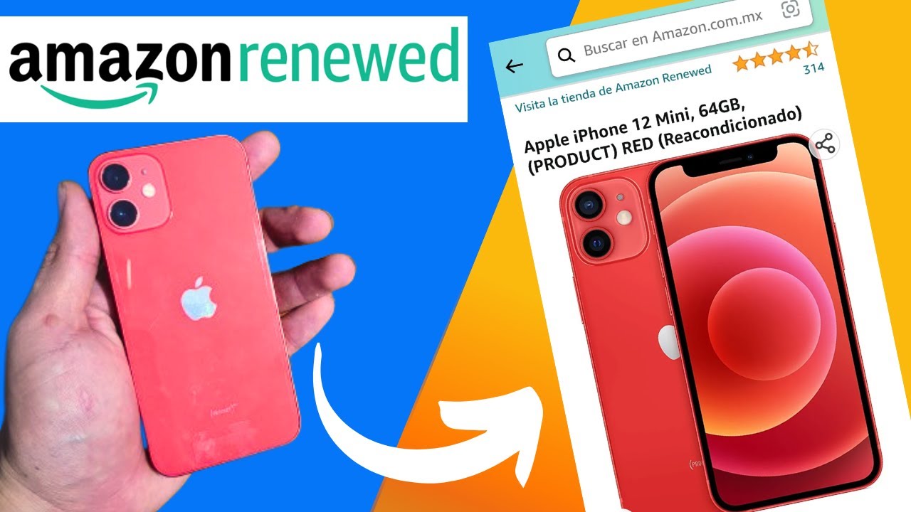 COMPRE UN IPHONE 12 MINI (REACONDICIONADO) EN AMAZON (AMAZON RENEWED)  ¿QUE TAL LLEGÓ?