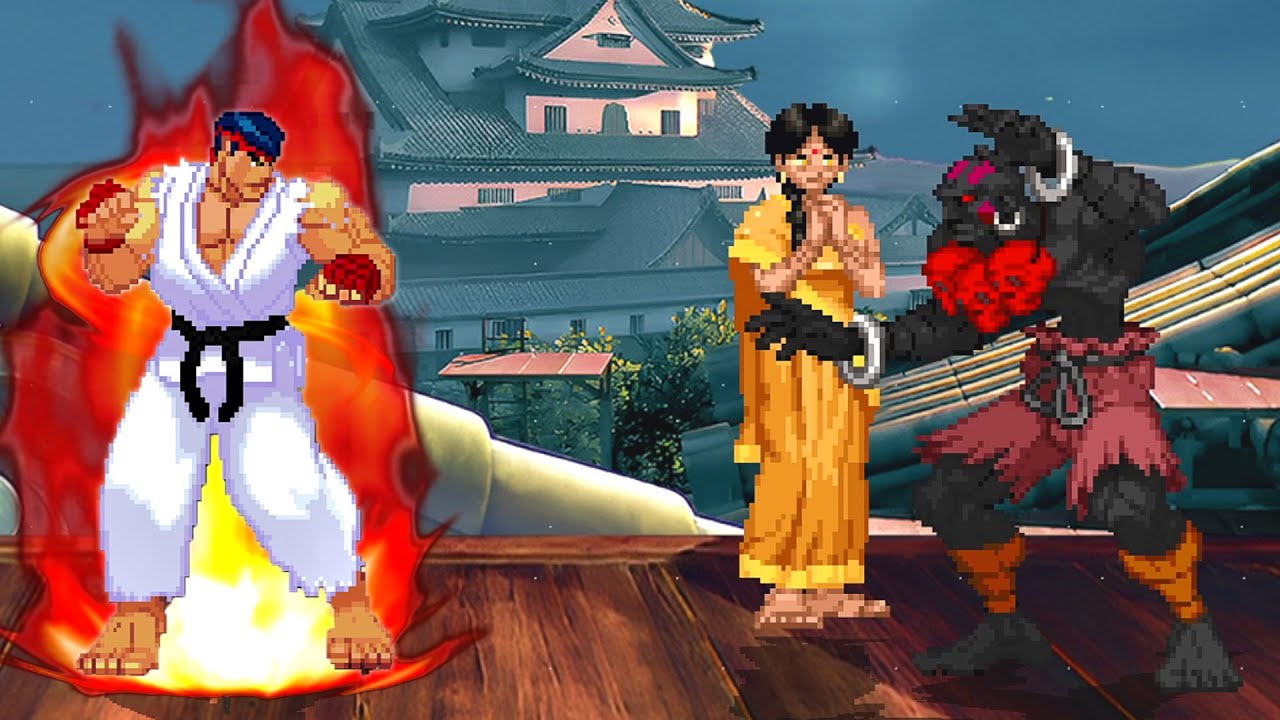 SHIN RYU vs EVIL DHALSIM - Must See MOST EXTREME EPIC Fights!