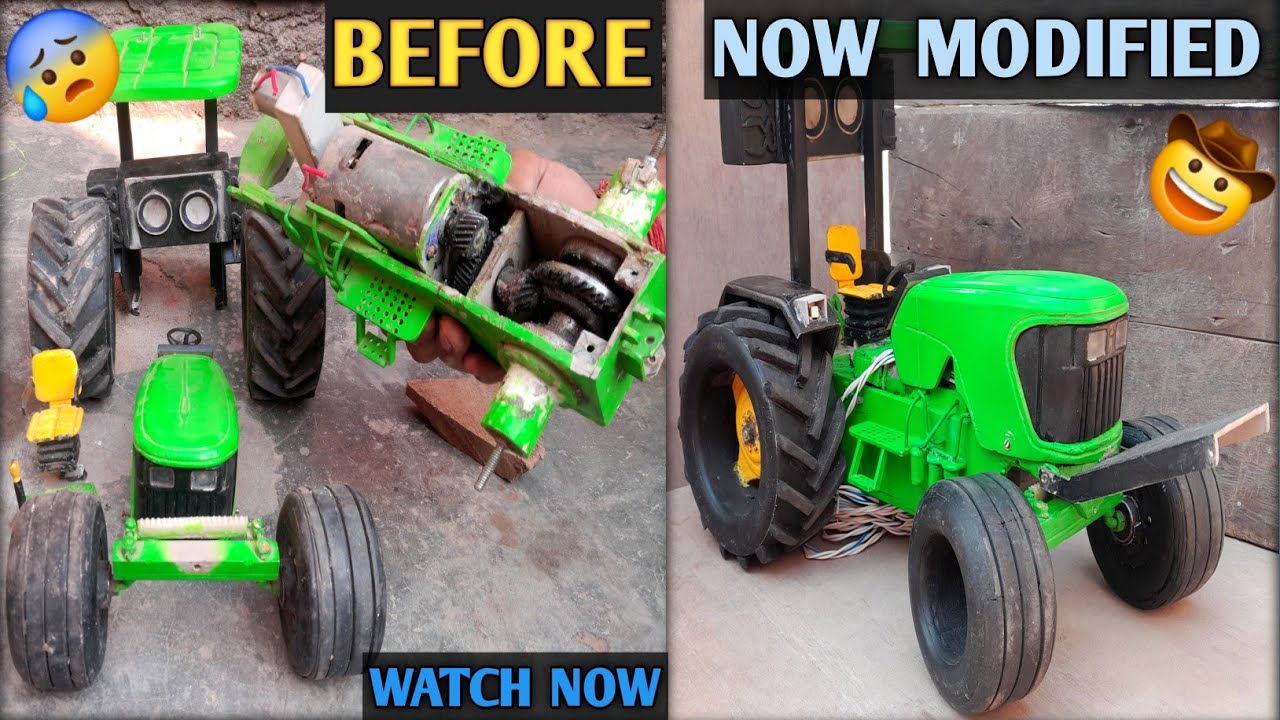 Old Tractor Ko Banaya Monster New John Deere Tractor Powerful 