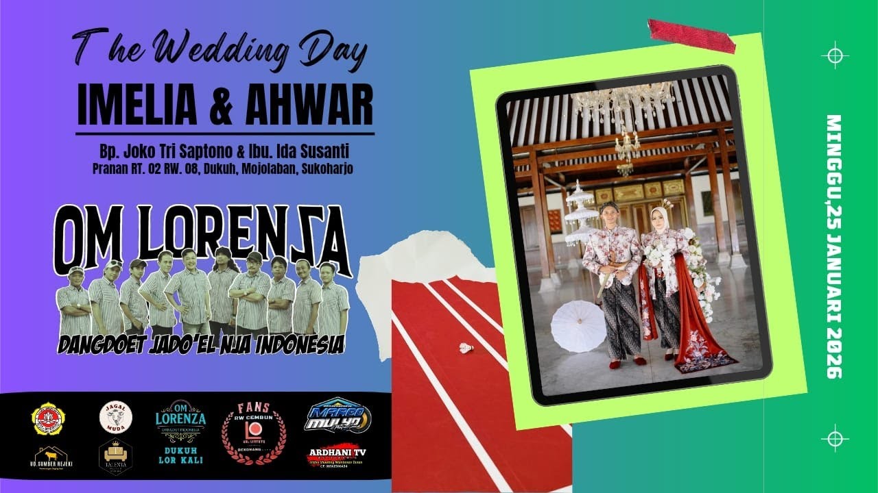 🔴📡LIVE ARDHANI TV || OM. LORENSA || MARGO MULYO SOUND || NADA MAS LIGHTING || PRANAN DUKUH,25-1-2026
