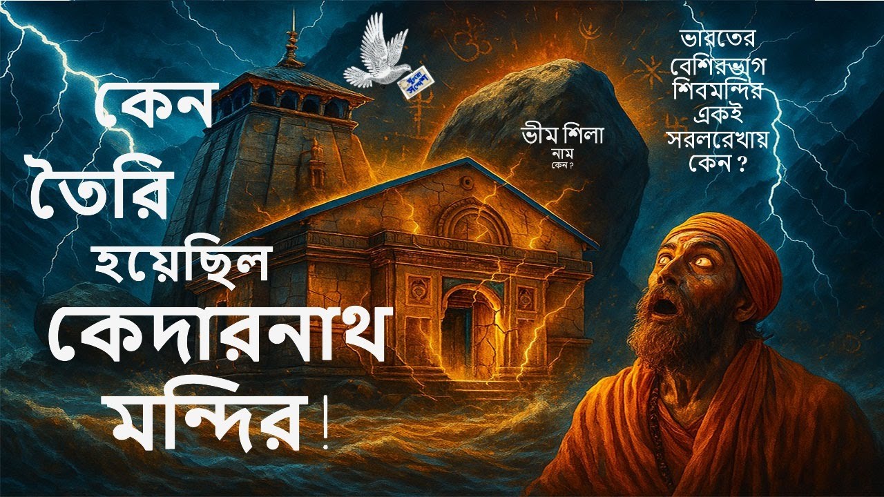 কেদারনাথ মন্দিরের গোপন রহস্য,যা আজও অজানা! Secrets of Kedarnath Temple, which are still unknown!