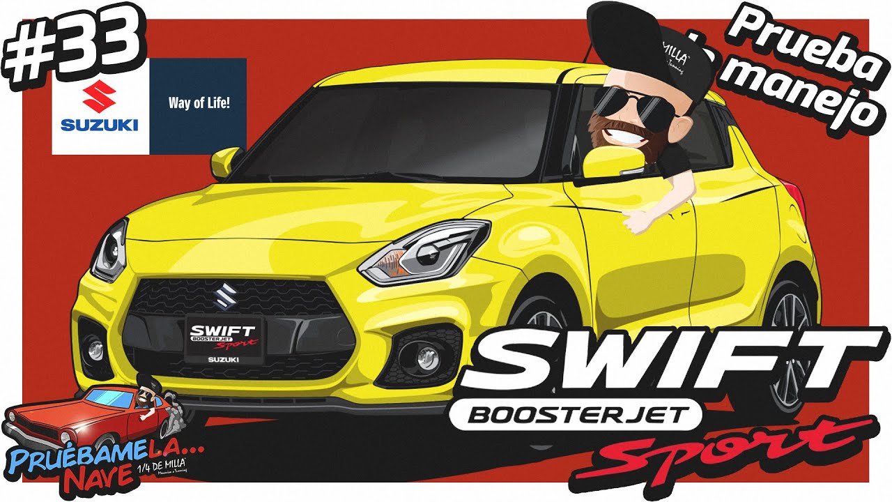 Suzuki Swift Boosterjet Sport | PruebameLa... Nave #33 | Reseña