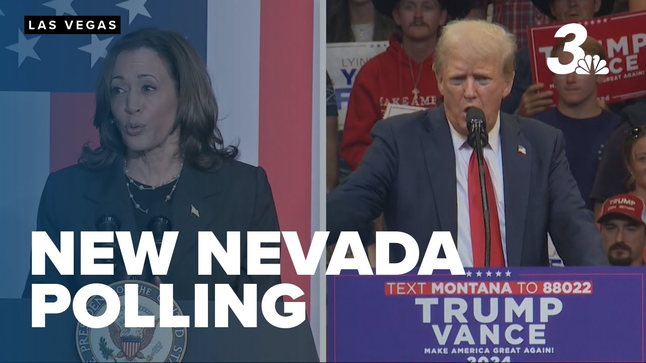 New polling shows change in presidential race for Nevada, other battleground states