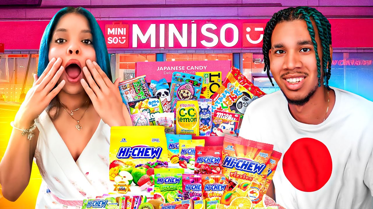 Comprando DULCES JAPONESES en NEW YORK 🍬 ¿Son  MALOS? 🤔