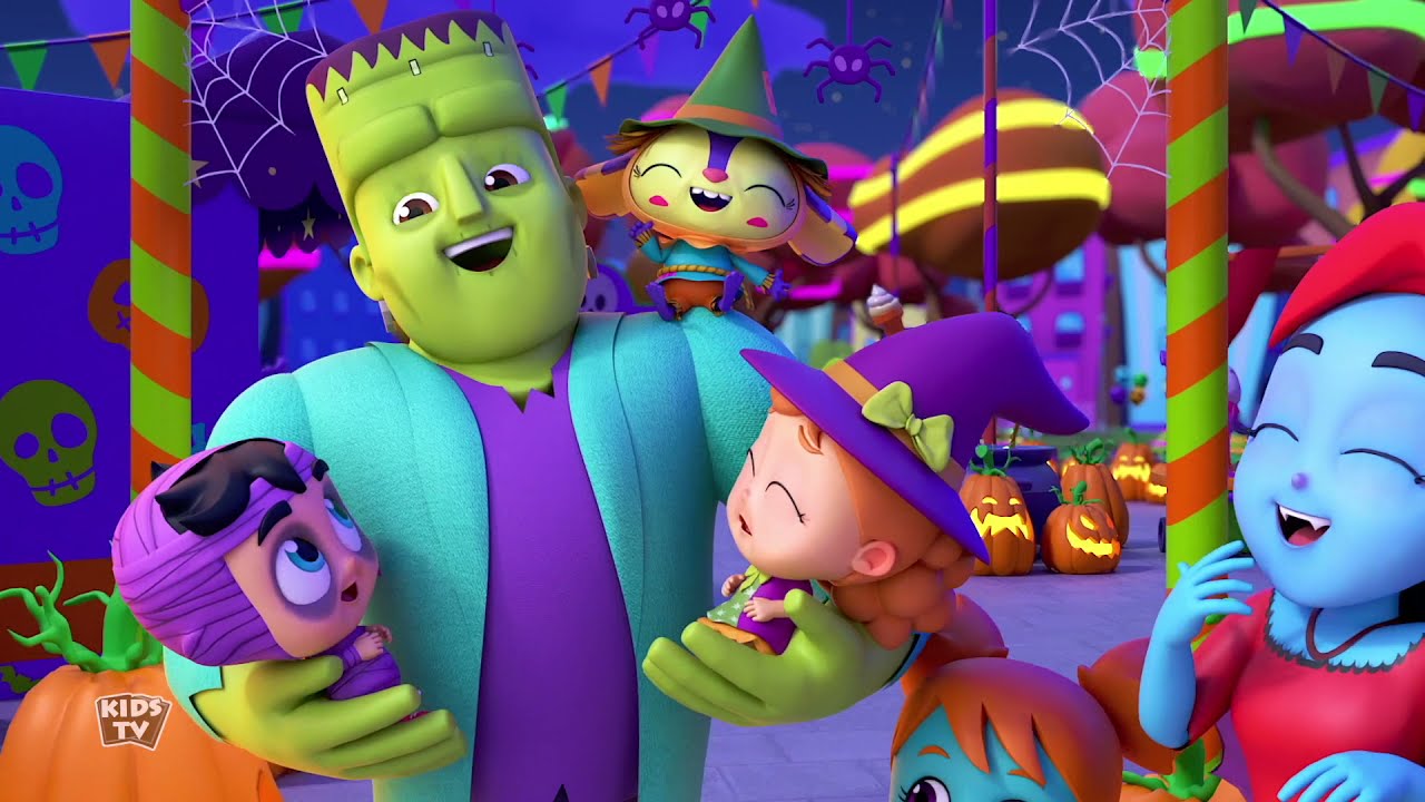 Be Very Scared | Halloween Songs For Kids | Spooky Nursery Rhymes and Children Song | kids Tv