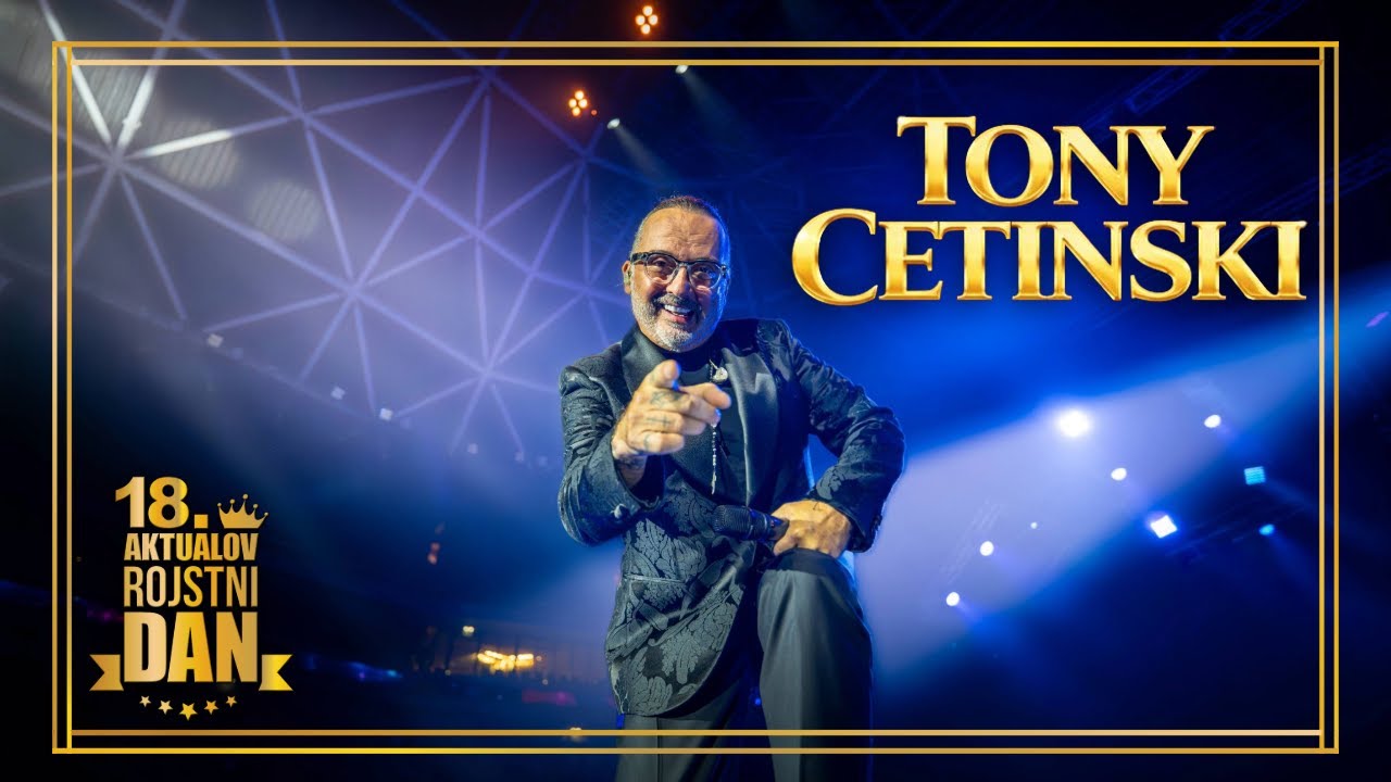TONY CETINSKI - KAD BI DAO BOG (v živo - Stožice 2025)