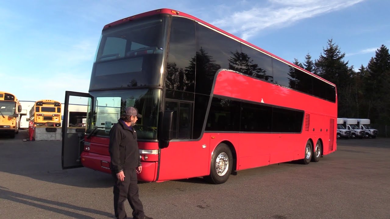 2009 Vanhool TD925 79 Passenger Double Decker Coach Bus - C42430