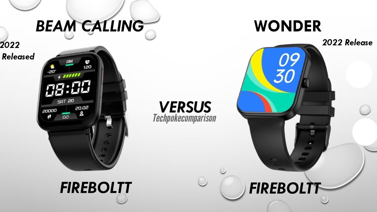 Fireboltt beam Calling Vs Wonder 🤔which to buy • leta understand #comparison #techpoke