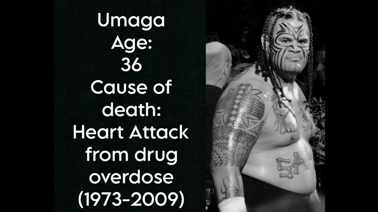 Wrestlers who died under the age of 50. (2023)