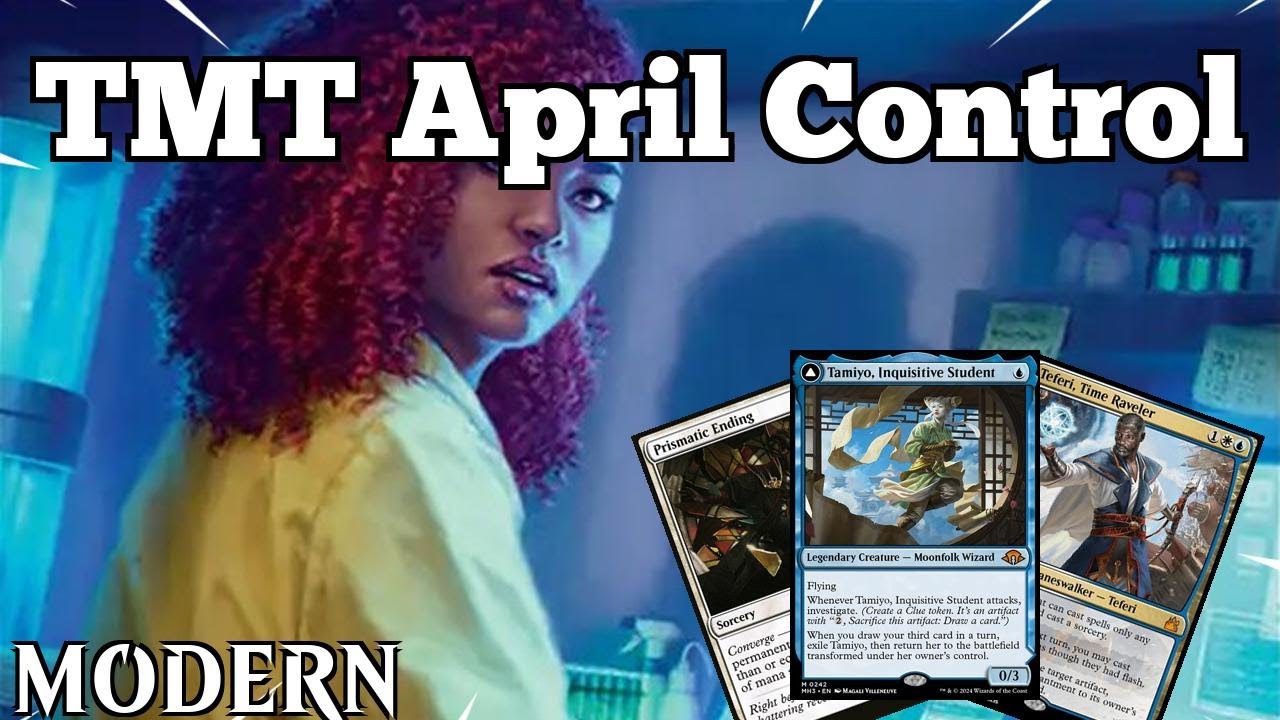 Hactivating a CRACKED Card Draw Engine | TMT April Control | Modern | MTG Arena