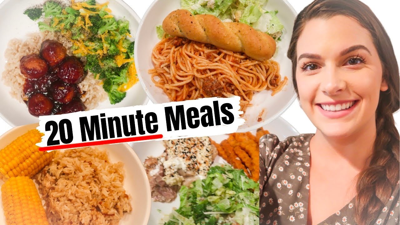SUPER FAST & EASY 20 MINUTE MEALS  | EASY BUDGET MEALS FOR LARGE FAMILIES | THE SIMPLIFIED SAVER