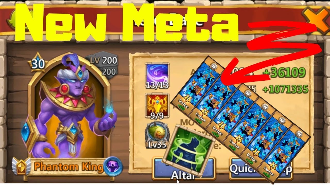 Most insane Phantom King | Castle Clash