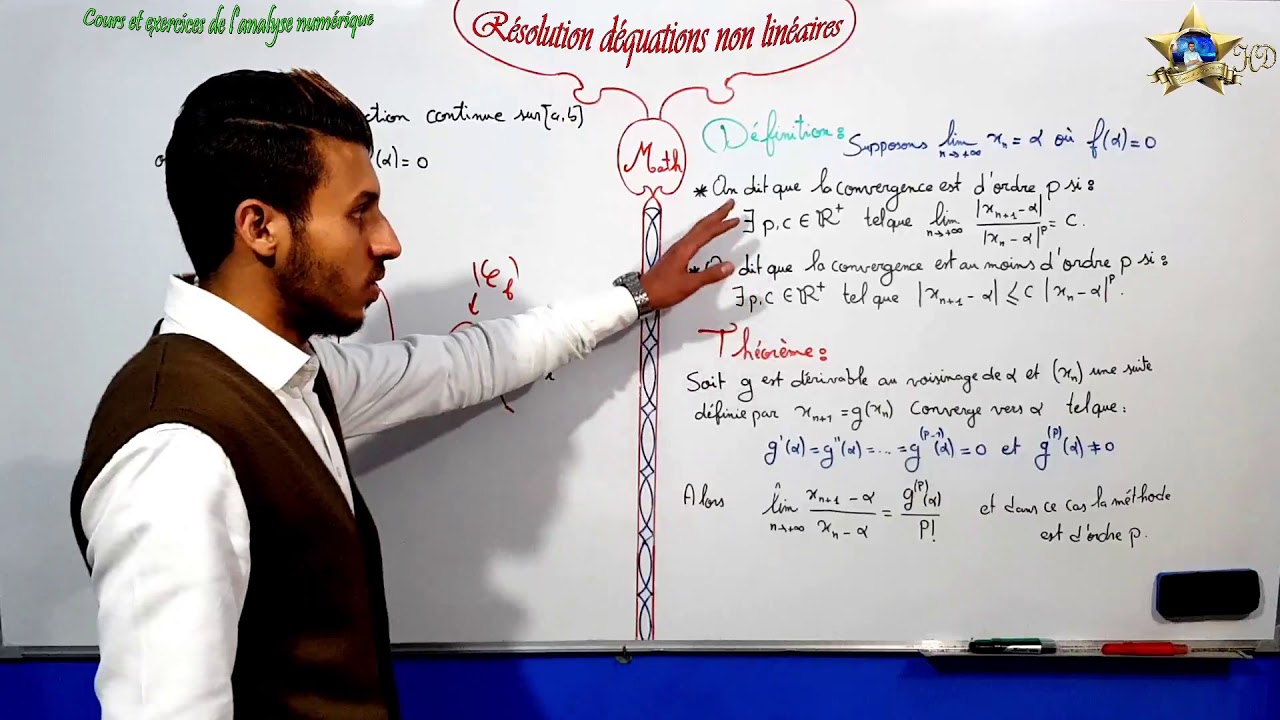 Résolution déquations non linéaires partie 1