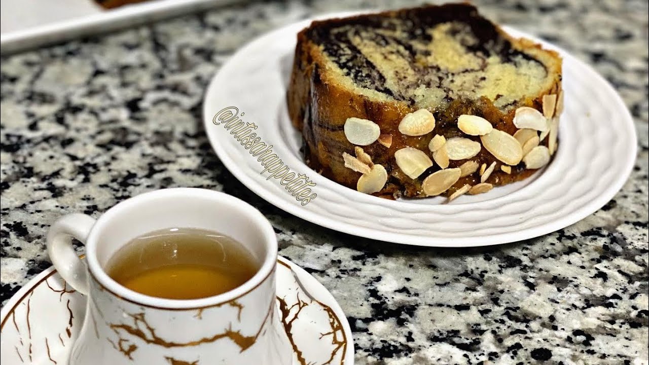 الكيك الرخامي بمذاق و لا أروع🥰😍