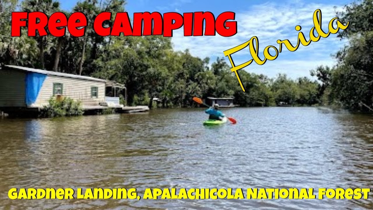 Free Camping: Gardner Landing Campround- Apalachicola Wildlife Area, Florida
