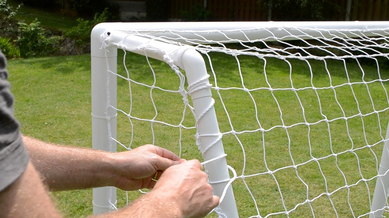 Garden Goalpost Net Cord Fitting. #goalnet