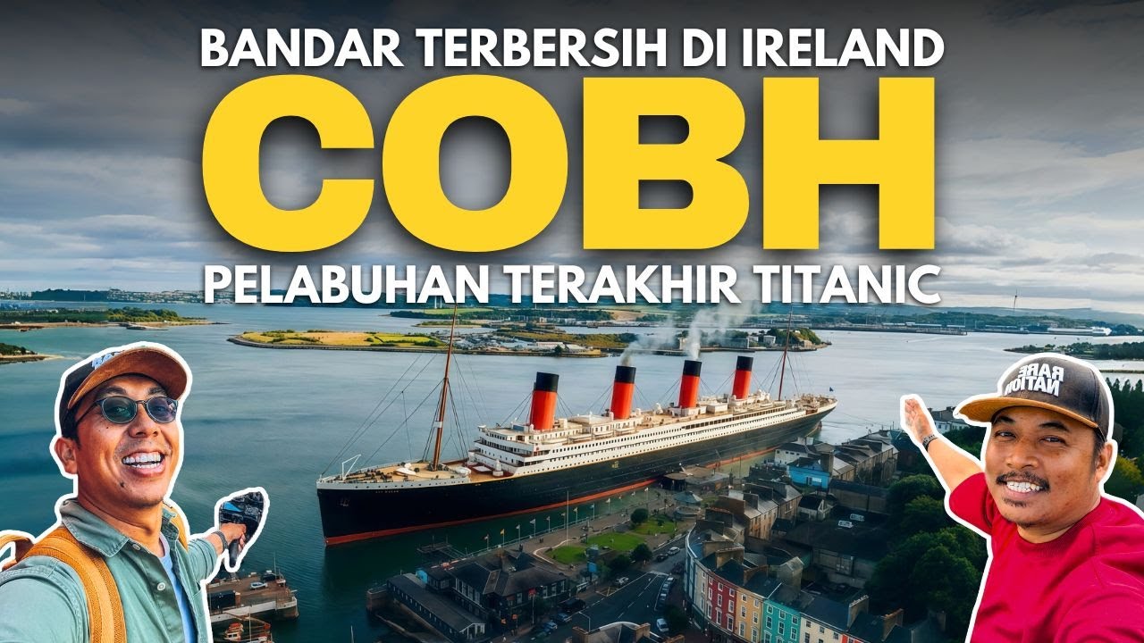 Kami singgah Pelabuhan Terakhir Titanic di COBH, Ireland. Cantik! | Travelog Ireland EP4