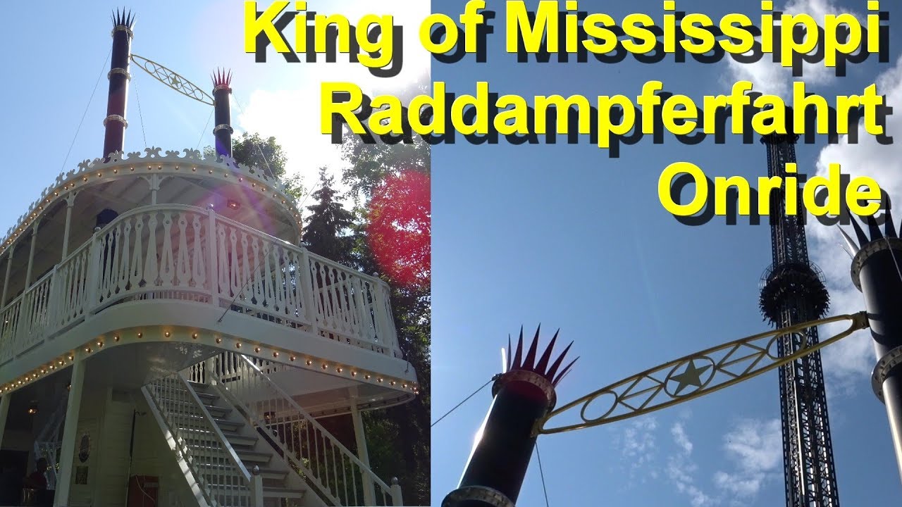 King of Mississippi à Nigloland (Onride) Raddampferfahrt Nigloland King of Mississippi Onride 2019