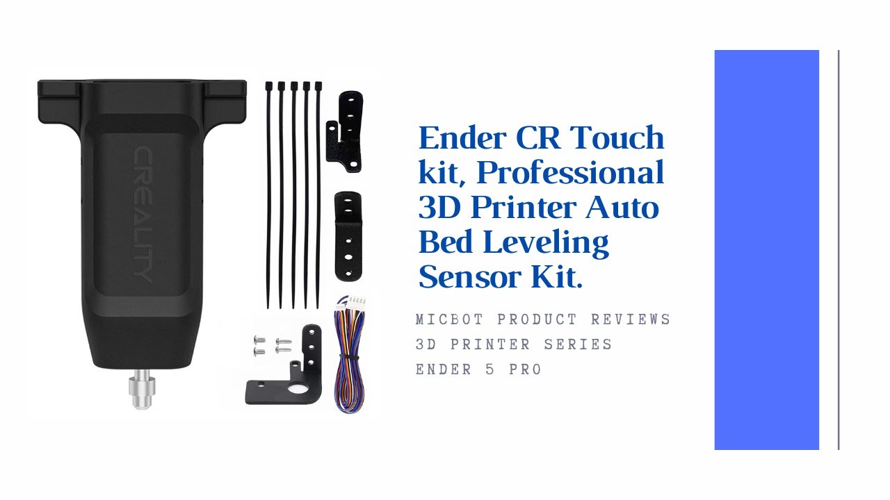 3D Printing Ender 5 Pro: Creality CR Touch Unboxing, Setup, Config and Review - Auto Bed Levelling