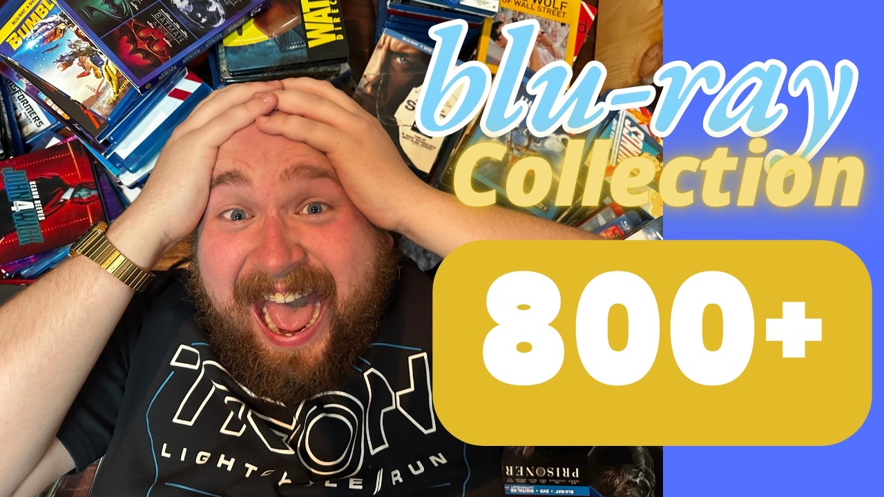 My MOVIE COLLECTION!! 800+ Blu-rays (2024 Update)