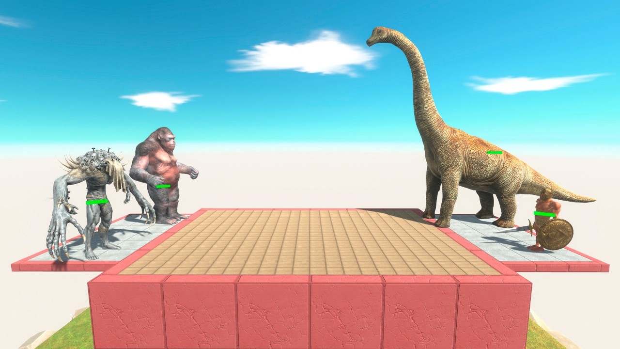 2v2 Tournament in the Cube Arena - Animal Revolt Battle Simulator