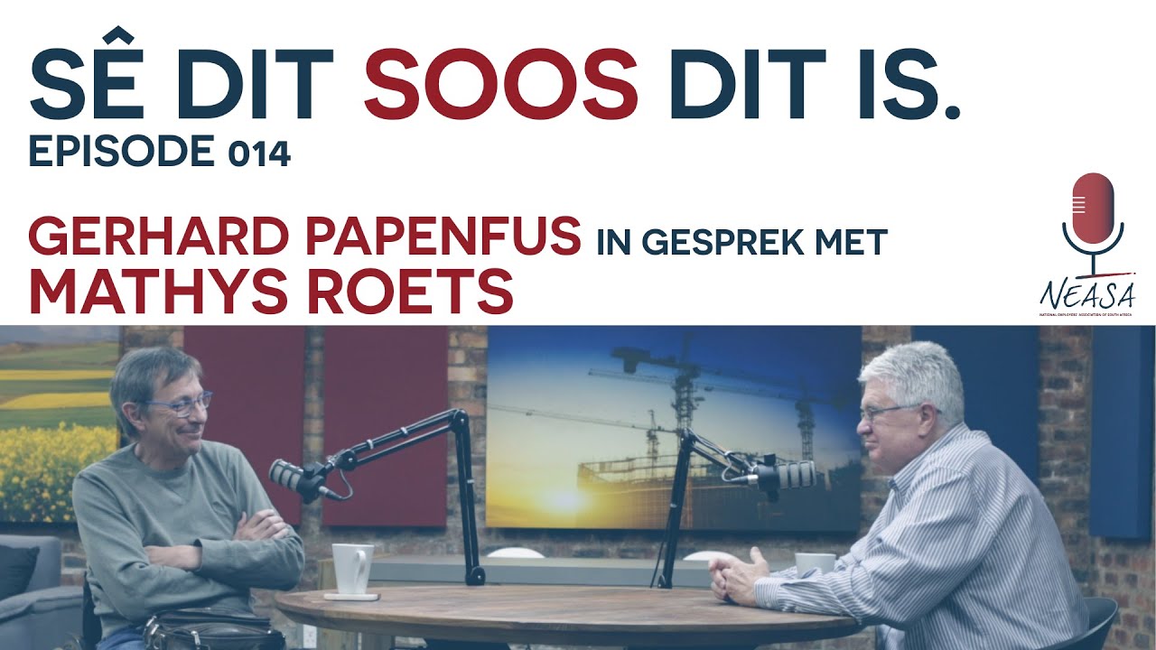 Sê dit soos dit is. Episode 014: Mathys Roets