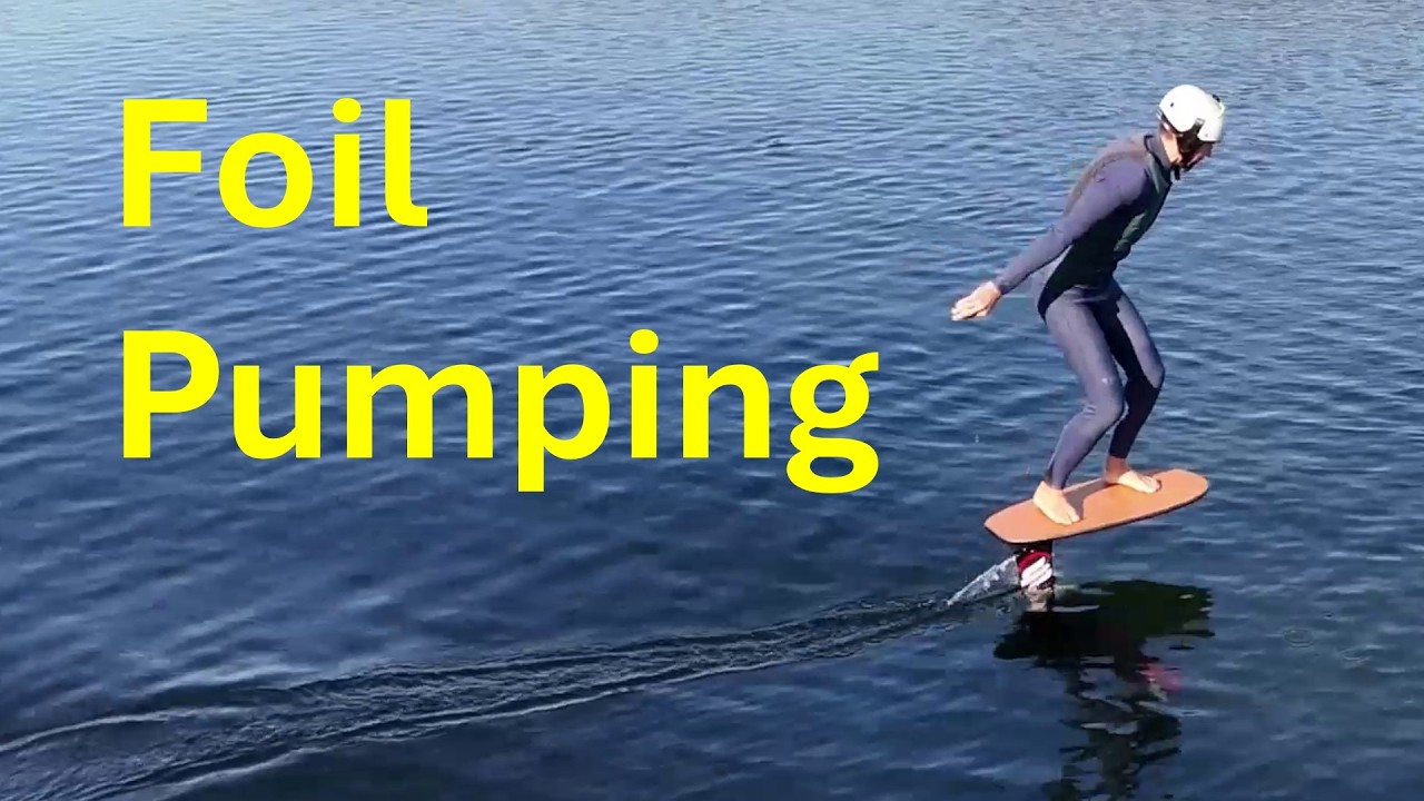 Smooth Endless Glide: Dockstart Foil Pumping | Drone Shots  #Dockstart #FoilPumping #DroneFootage