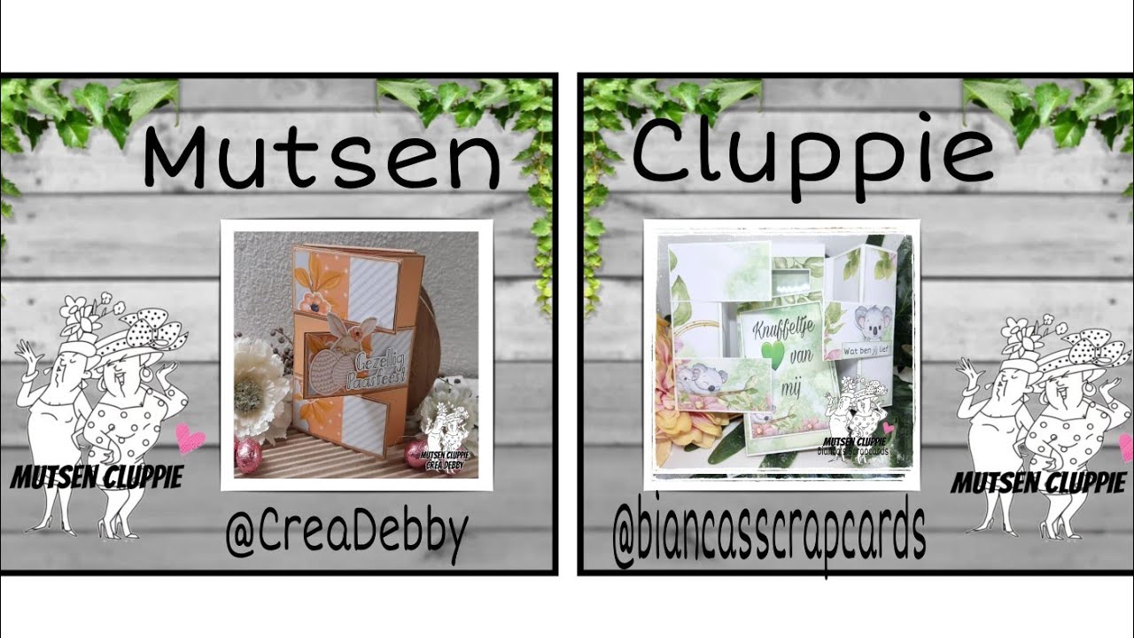 Mutsen Cluppie YouTube Creatie 20 maart 2023.