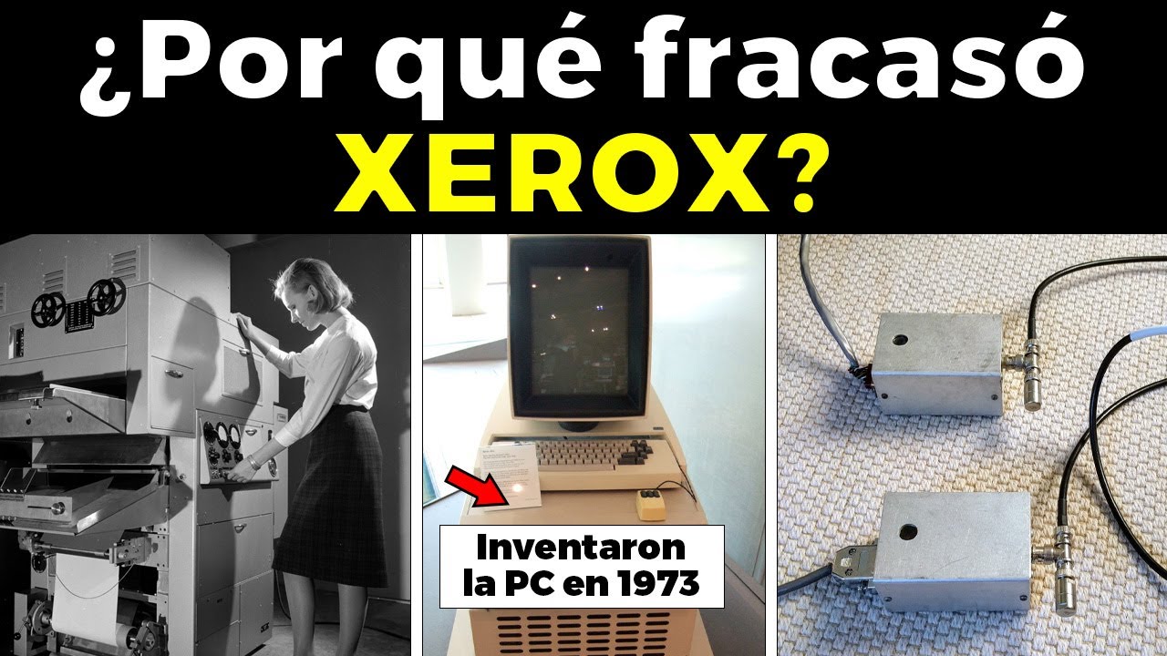 ¿Qué pasó con XEROX? La empresa que pudo ser Apple, Microsoft, Adobe y Pixar juntos