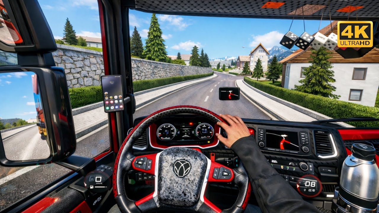  NO DAMAGE Long Trailer on IMPOSSIBLE Mountain Roads!  Truckers of Europe 3 4K Ultra Realistic 
