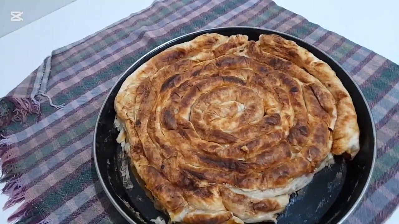Börek yaptim kadayıfı tatlı yaptim enfes oldu