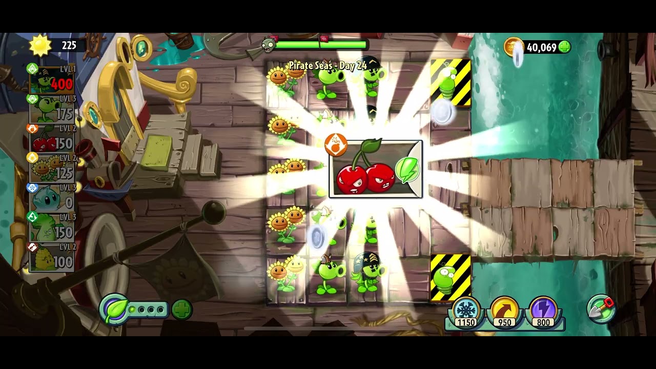 Plant vs zombies 2: #10 Match against the zombie leader🔥🔥🔥