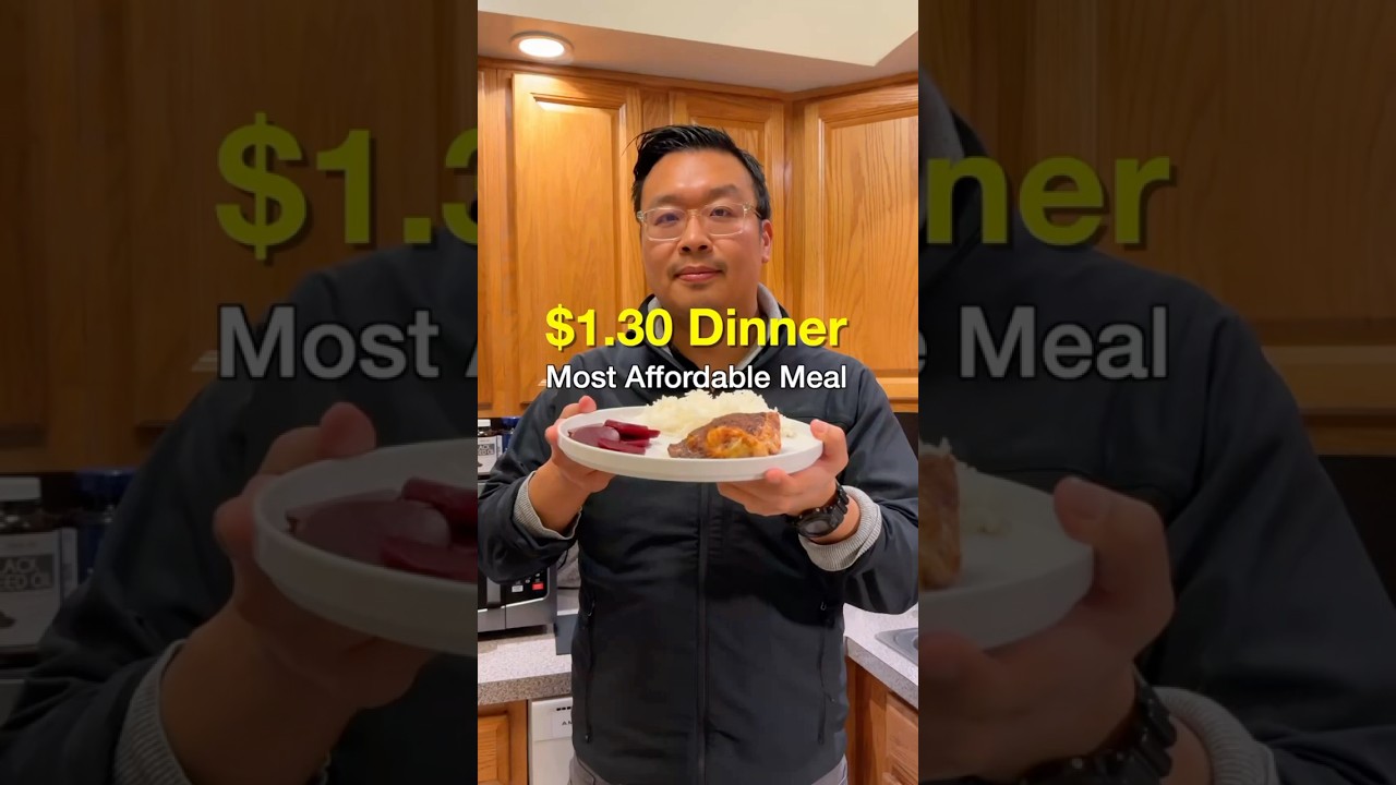 Как я готовлю ужин за 1,30 доллара