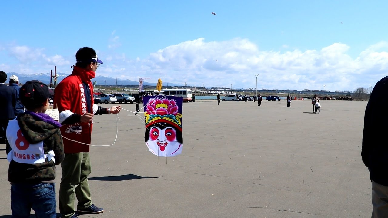 能代凧揚げ大会2017：秋田県能代市