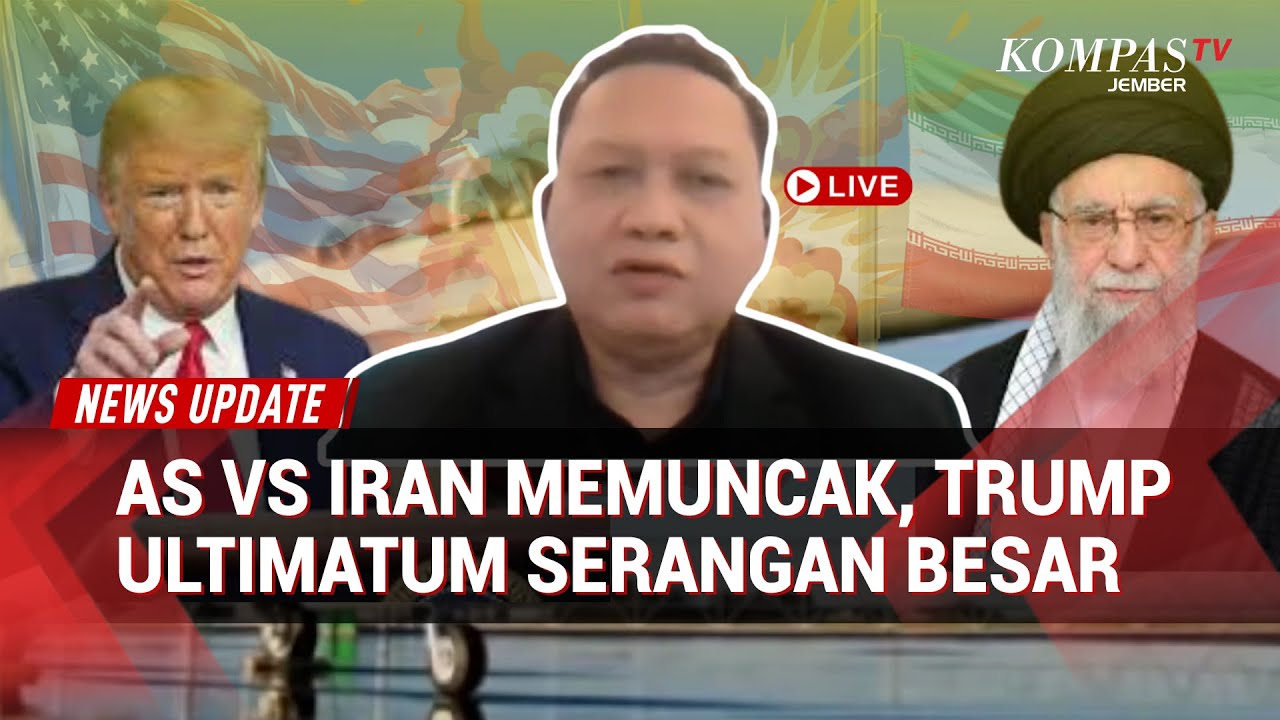 Tensi Memuncak! Trump Ultimatum Serang Iran — Ini Analisis Pakar Strategi Agung Sasongkojati