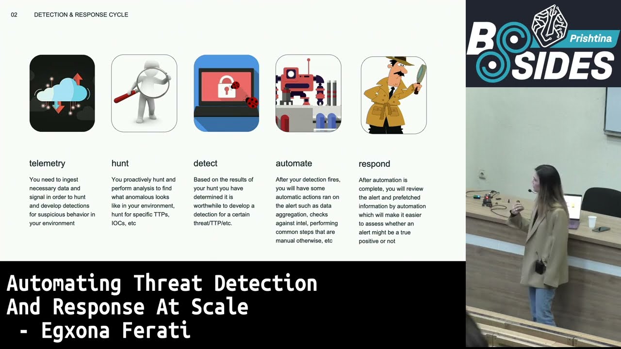 Automating Threat Detection and Response at Scale - Egxona Ferati