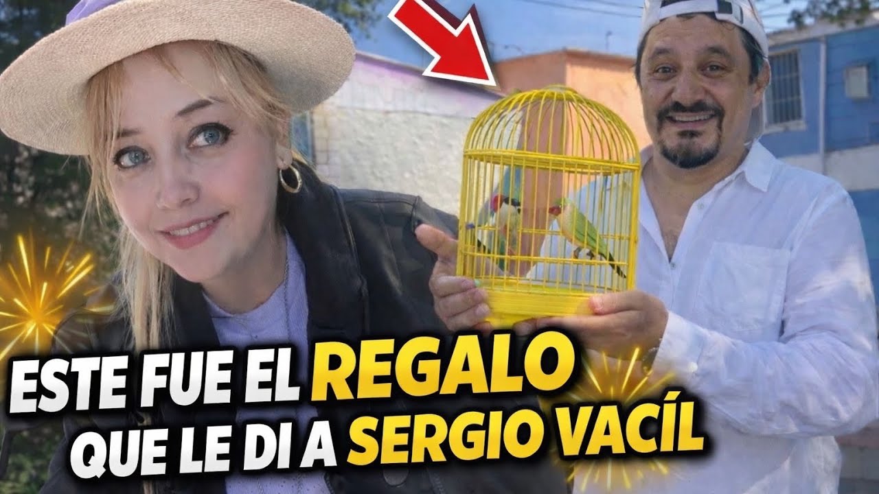 Mira  como se sorprende Sergio al ver los pajaritos @sergiovacilsv 
