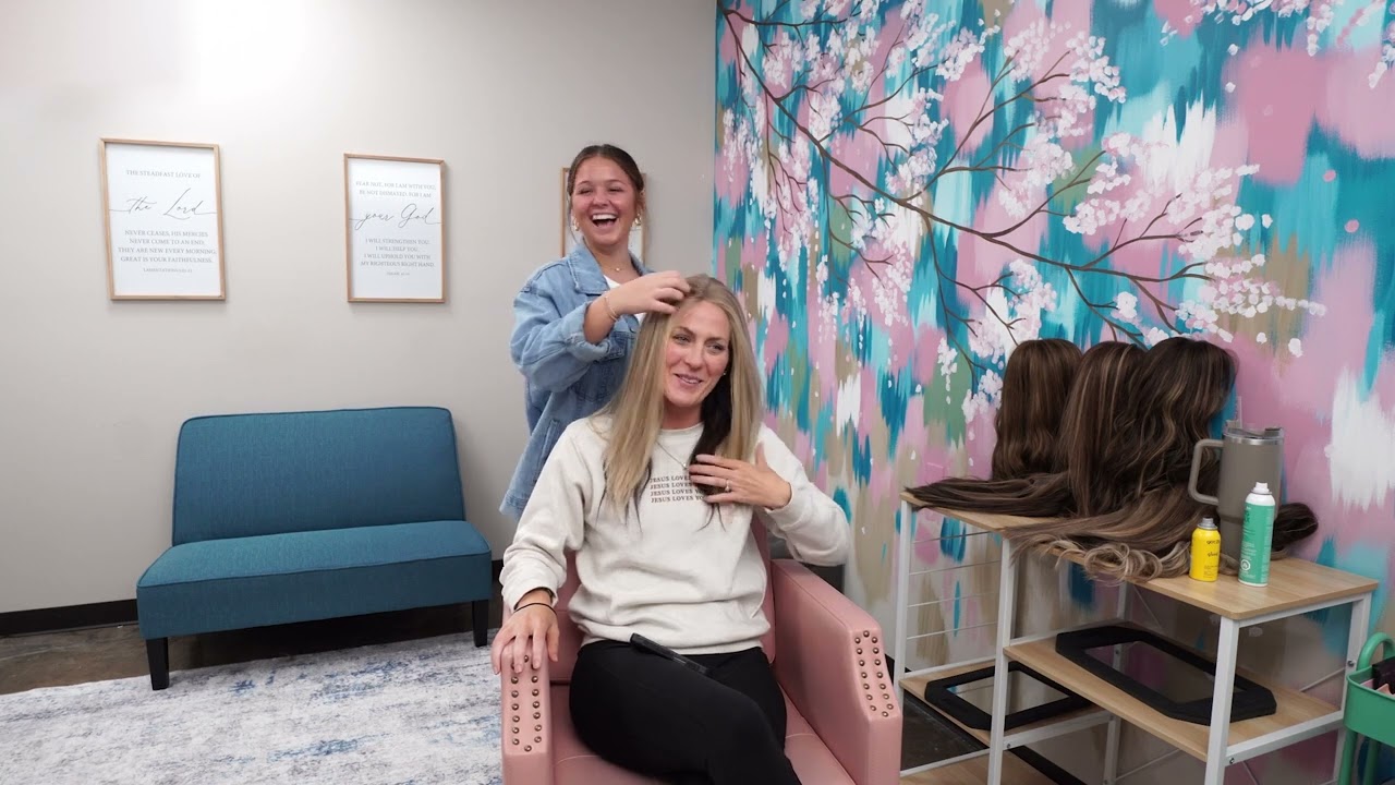 A Wig That Feels Like Her #hair #cancer #donate #nonprofit #support