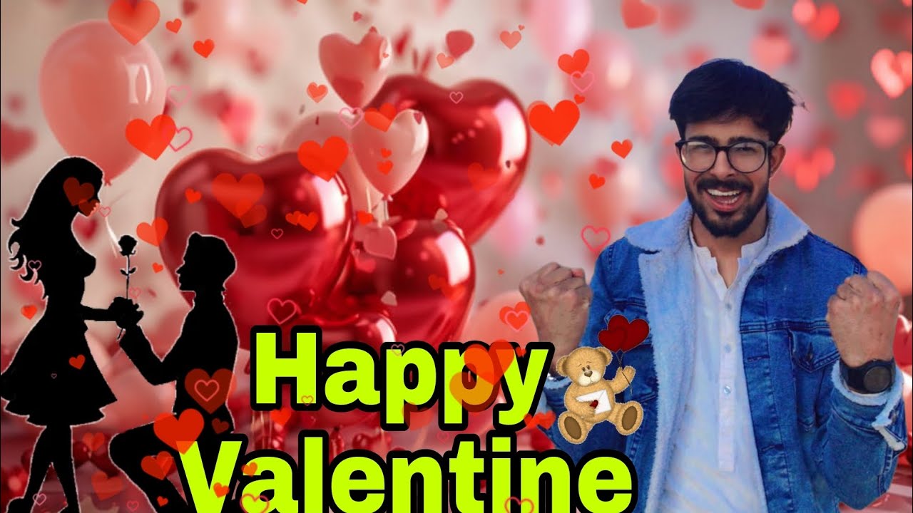  finally Happy valentine day 🌹pa ma nay be flower De Diya😀most comedy vlog😀