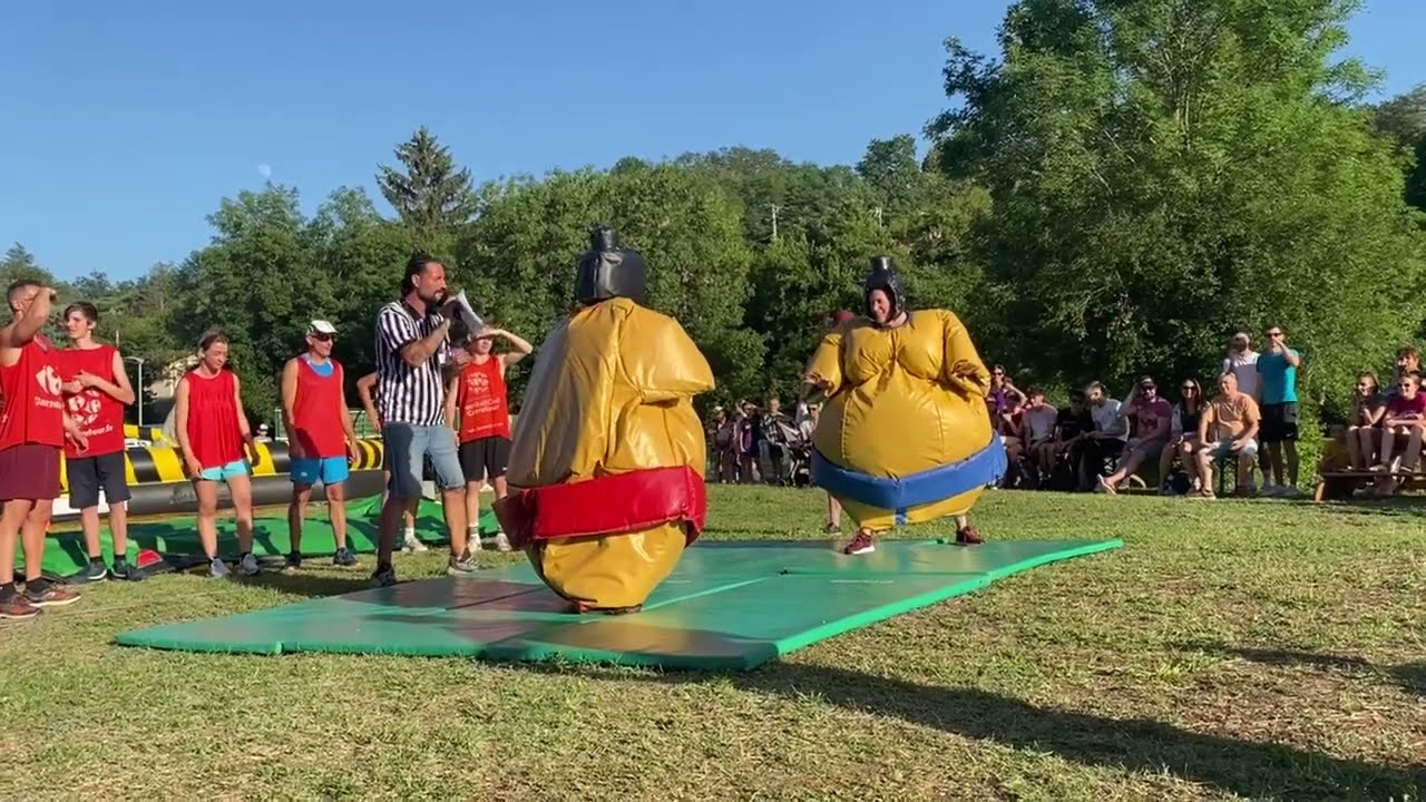 Combat de Sumos Challenge - Jeu du sumos pour anniversaire et soirée d'entreprise Lyon