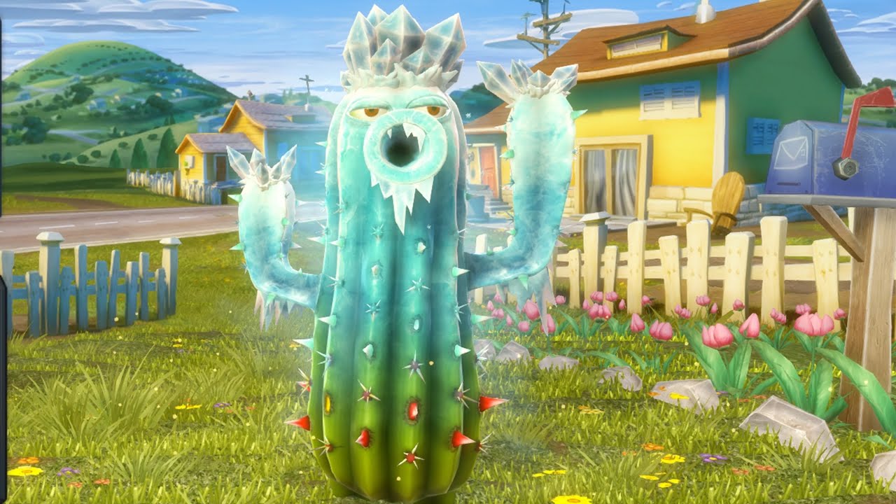 PVZ GW1 Gameplay Ice Cactus (No Commentary)