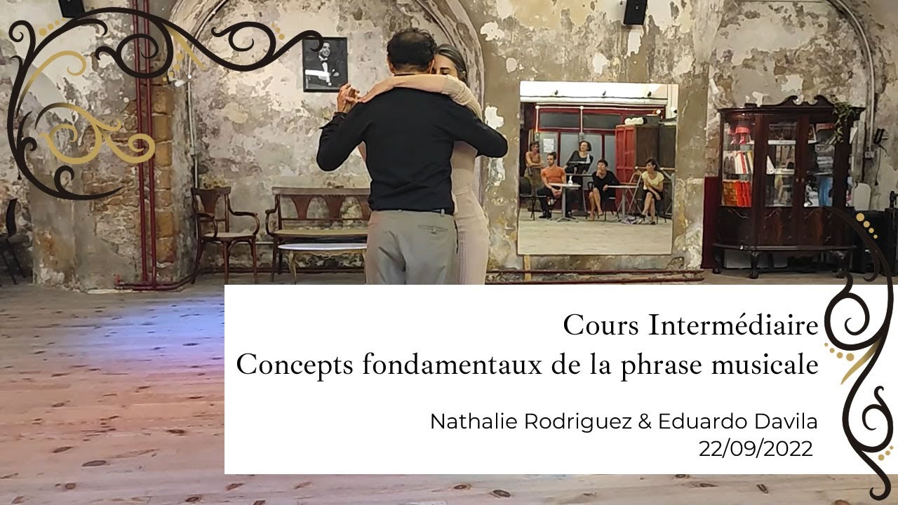 Cours de tango argentin : La phrase musicale