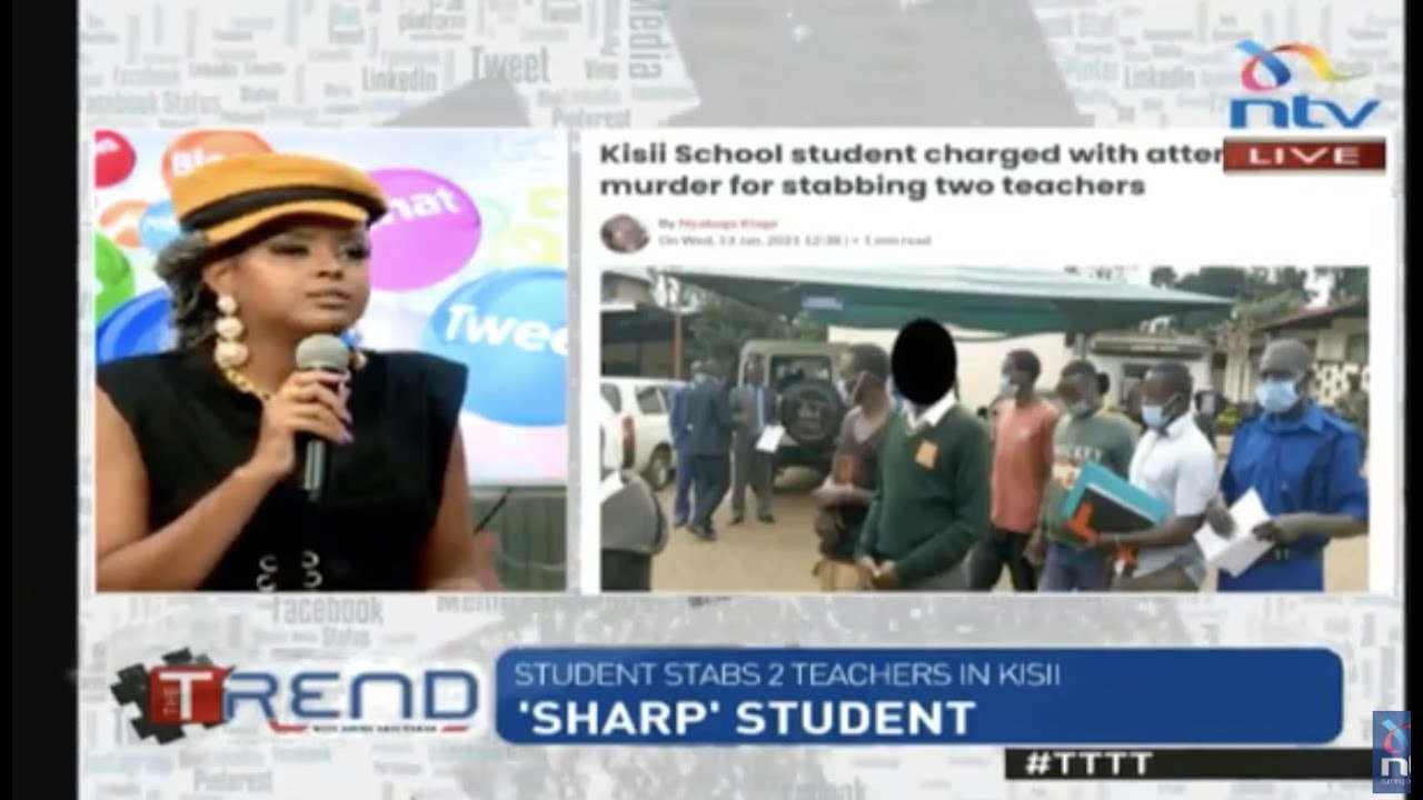 Kisii: Student charged with attempted murder after stabbing teachers | #TTTT