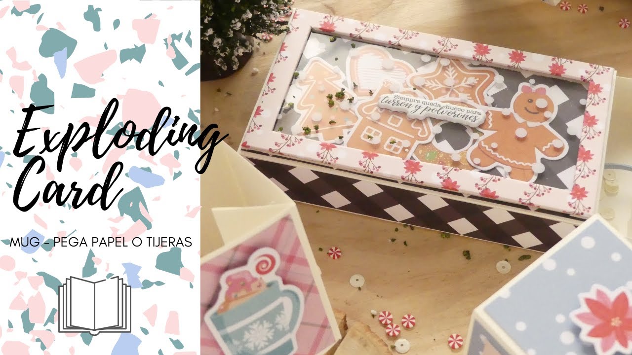 EXPLODING CARD NAVIDEÑA CON 