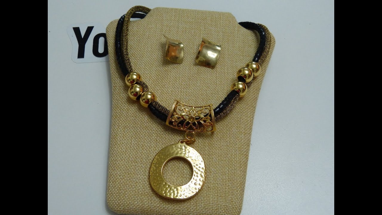 Como Hacer collares FAciles, Collares Elegantes , Tutorial Collares