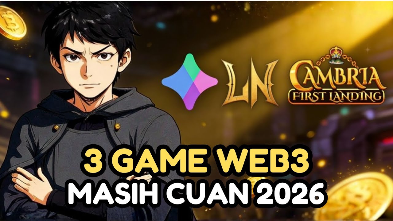 3 GAME WEB3 INI MASIH BISA CUAN $3 - $10+ PER HARI DI 2026!!